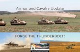 Armor and Cavalry Update FORGE THE THUNDERBOLT!
