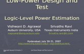 Low-Power Design and Test Logic-Level Power Estimation