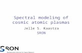 Spectral modeling of cosmic atomic plasmas