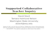 Supported Collaborative Teacher Inquiry