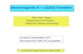 Electromagnetic N  →   (1232) Transition