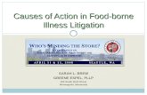 Causes of Action in Food-borne Illness Litigation
