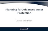 Planning for Advanced Asset Protection