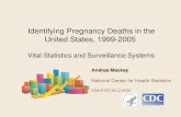 Andrea Mackay National Center for Health Statistics ESA/STAT/AC.219/30