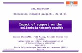 Impact of compost on the collembola  Folsomia candida