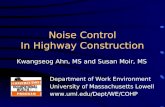 Noise Control In Highway Construction