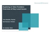 Exploring in New Frontiers : Overview of Key Local Issues