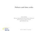 Pulsars and time scales