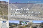 Sespe Creek Hydrology, Hydraulics and Sedimentation Analysis