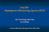 IceCube  Deployment Monitoring System (PTS)