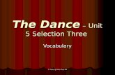 The Dance  – Unit 5 Selection Three