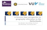 A futures time perspective in geography education in the Netherlands