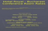 Hotel Royal - Bucharest Conference  Room Rates