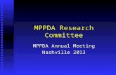 MPPDA Research Committee