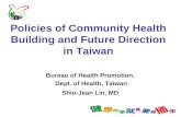 Policies of Community Health Building and Future Direction in Taiwan