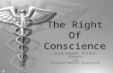 The Right Of Conscience