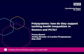 Polysystems: how do they support tackling health inequalities in Sectors and PCTs?