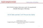 2013 NASA Safety Directors and  Occupational Health Managers Meeting