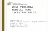 West Virginia Medical Home Incentive Pilot