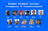Global Element Cycles: Contemporary to Paleoenvironments