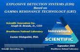 Scientific Innovations Inc. Joseph H. Brondo, Jr., CEO Brookhaven National Laboratory