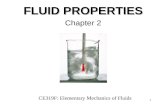 FLUID PROPERTIES Chapter 2