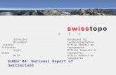 EUREF’04: National Report of Switzerland