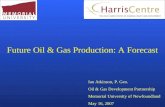 Future Oil & Gas Production: A Forecast