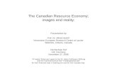 The Canadian Resource Economy;  images and reality: