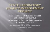 State Laboratory  Quality Improvement project