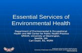 Essential Services of Environmental Health