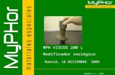 MPH VISCOS 200 L Modificador reológico