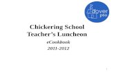 Chickering School Teacher’s Luncheon