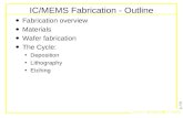 IC/MEMS Fabrication - Outline