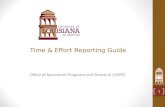 Time & Effort Reporting Guide