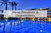 Hotel Divisions & Departments