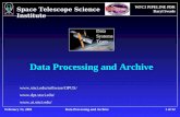 Data Processing and Archive