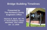 Bridge Building Timelines