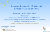 Lessons Learned: 15 Years of BrainSTARS in the U.S.