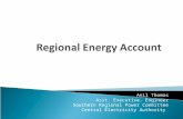 Regional Energy Account