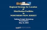 Regional Strategy for Location  of  Distribution Facilities in NORTHERN NEW JERSEY