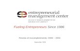 Fueling Entrepreneurs  Since 1986