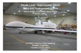 Diode Laser Hygrometer (DLH) Data and Instrument Status