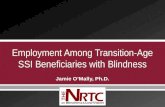Employment Among Transition-Age SSI Beneficiaries with Blindness
