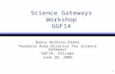 Science Gateways Workshop GGF14
