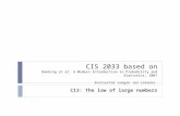 C13: The law of large numbers