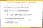 Chap.8  Mechanical Behavior of Composite