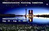 Administrative Visiting Committee