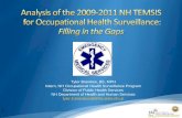 Analysis of the 2009-2011 NH TEMSIS  for Occupational Health Surveillance:  Filling in the Gaps