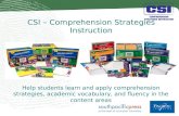 CSI – Comprehension Strategies Instruction